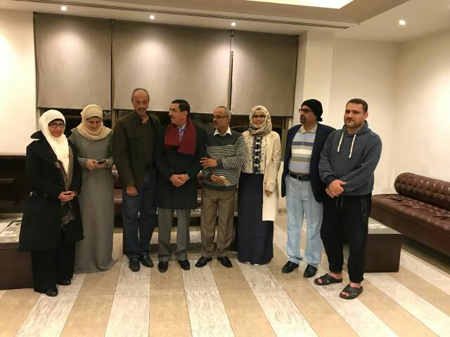 سفير اليمن لدى لبنان يزور فريق TEP بمقر إقامته ببيروت