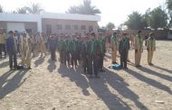 الجوف:مدير مكتب التربية يزور مدرسة إلامام علي الأساسية الثانوية للبنين في مدينة الحزم