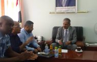 وزير التربية د. عبدالله لملس يلتقي بمسؤولي منظمة رعاية الاطفال بعدن