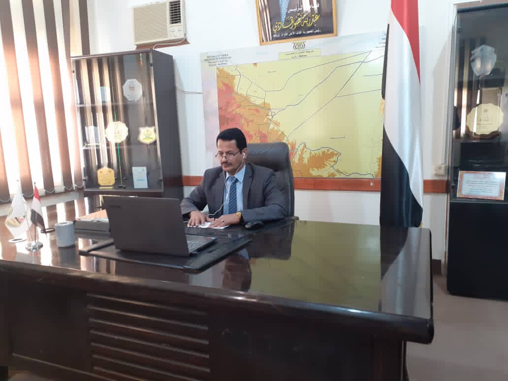 نائب وزير التربية د.العباب يفتتح بالاتصال المرئي الملتقى الأول للتعليم باليمن في ظل حالات الطوارئ