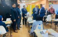 الملحق الثقافي ورئيس الجالية اليمنية ورئيس اللجنة الوزارية يدشنوا اختبارات الثانوية العامة للمدارس اليمنية بماليزيا .